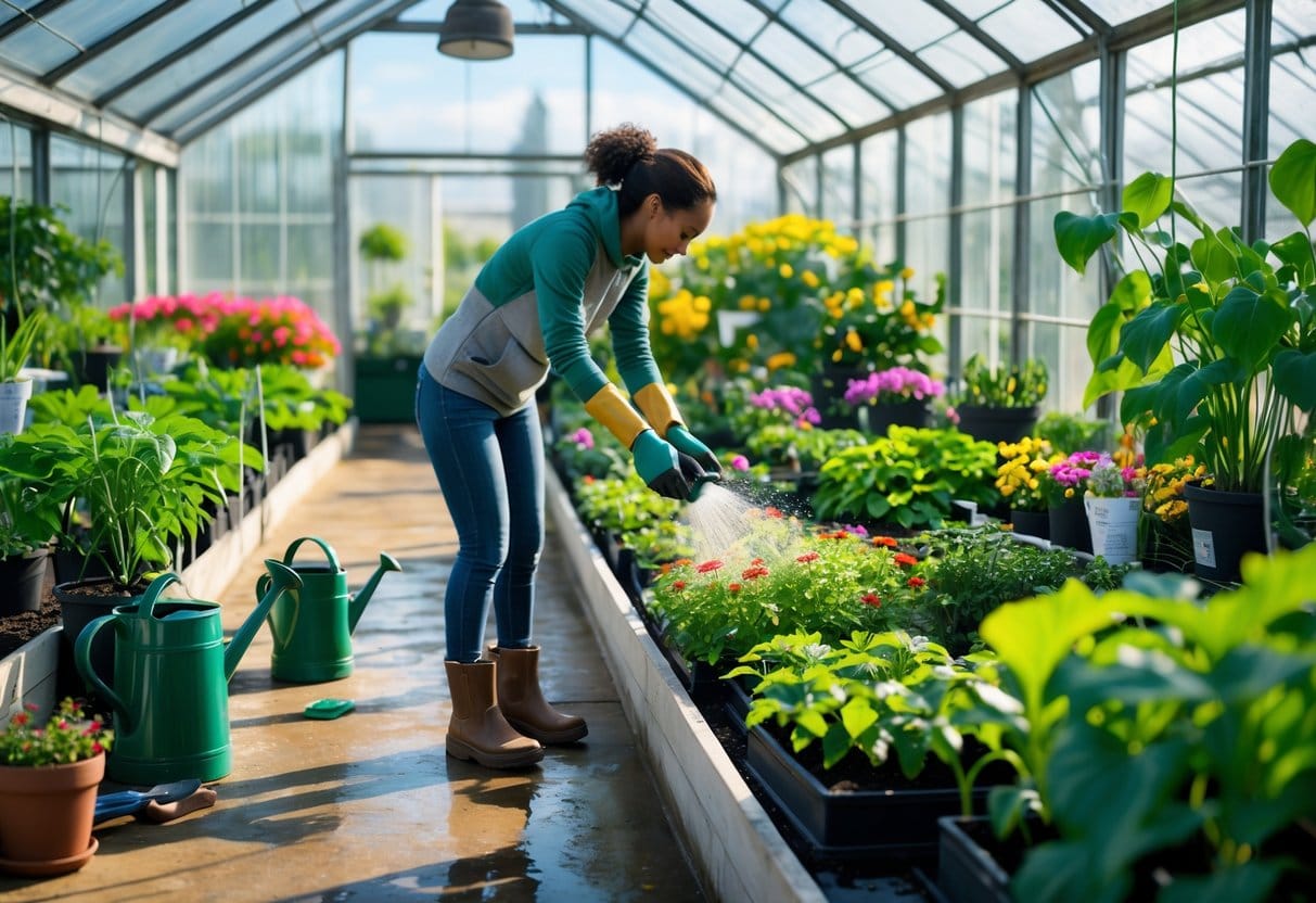 Sådan plejer du dine planter i drivhuset året rundt